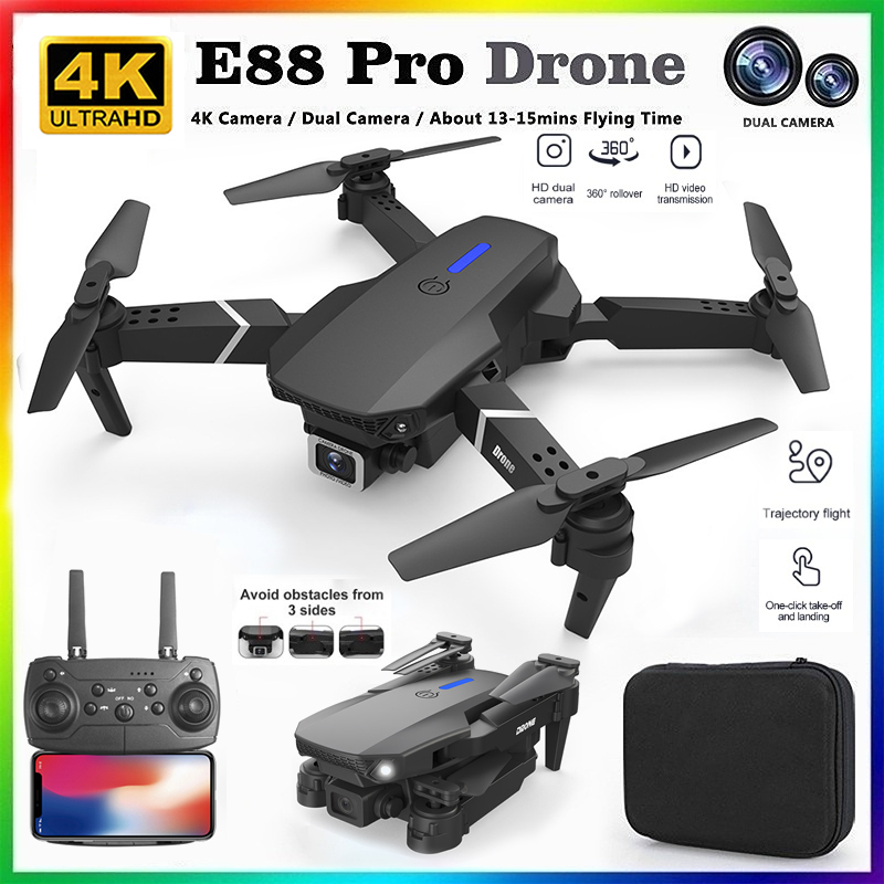 Rc Hobby Grade Helicopter - 2026 NOWY E88 Profesjonalny Dron RC