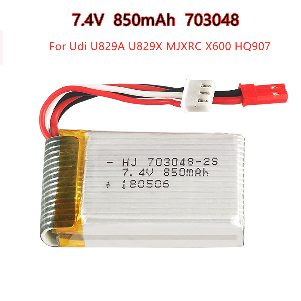 Rc Hobby Vehicles - 1-5 szt. 2s 7,4V 850mAh 703048