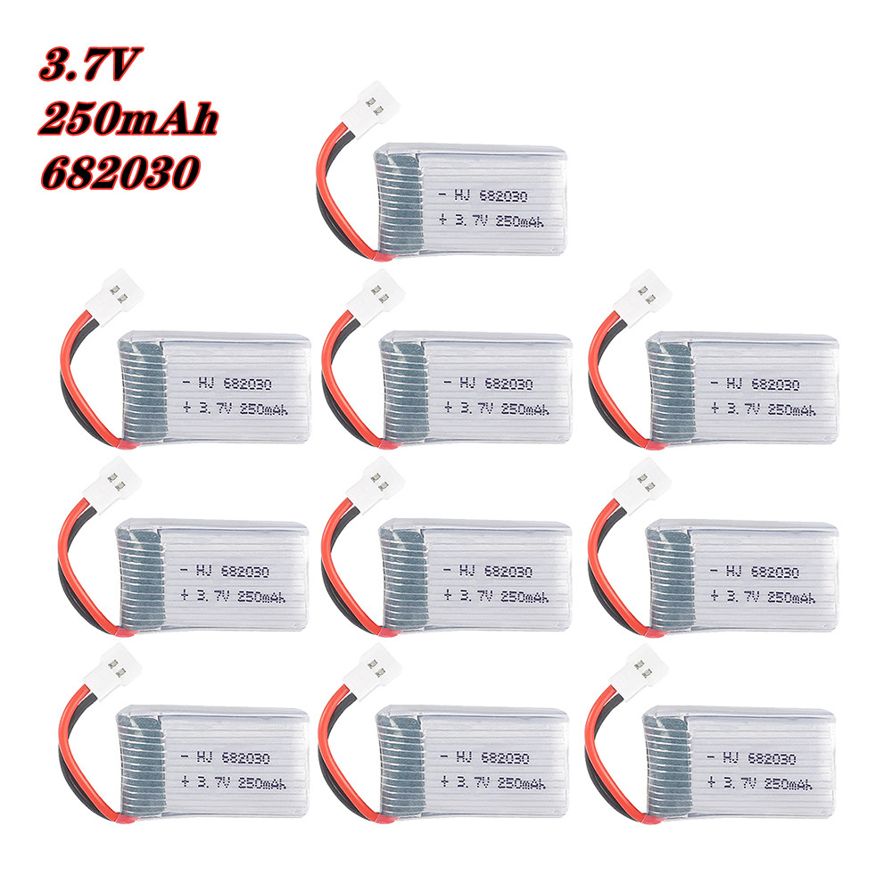 Rc Hobby Vehicles - 4/5/10szt High Rate 3.7V 250mAh 682030