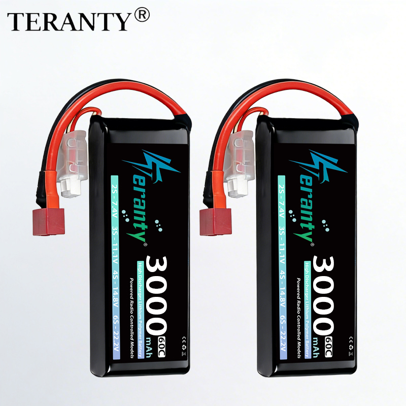 Rc Hobby Model - TERANTY 2S 3000mAh Bateria Lipo 7.4V