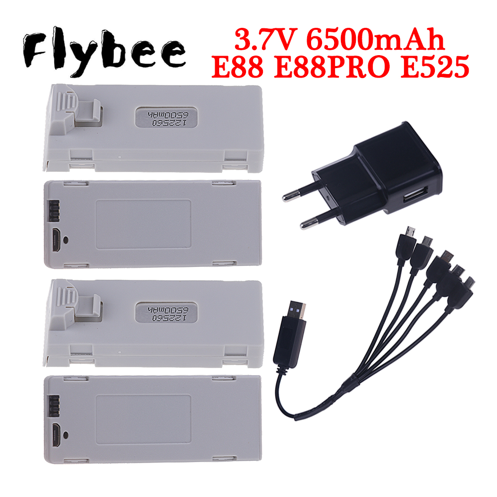 Rc Hobby Vehicles - Oryginalna bateria E88 3.7V 6500mAh Lipo