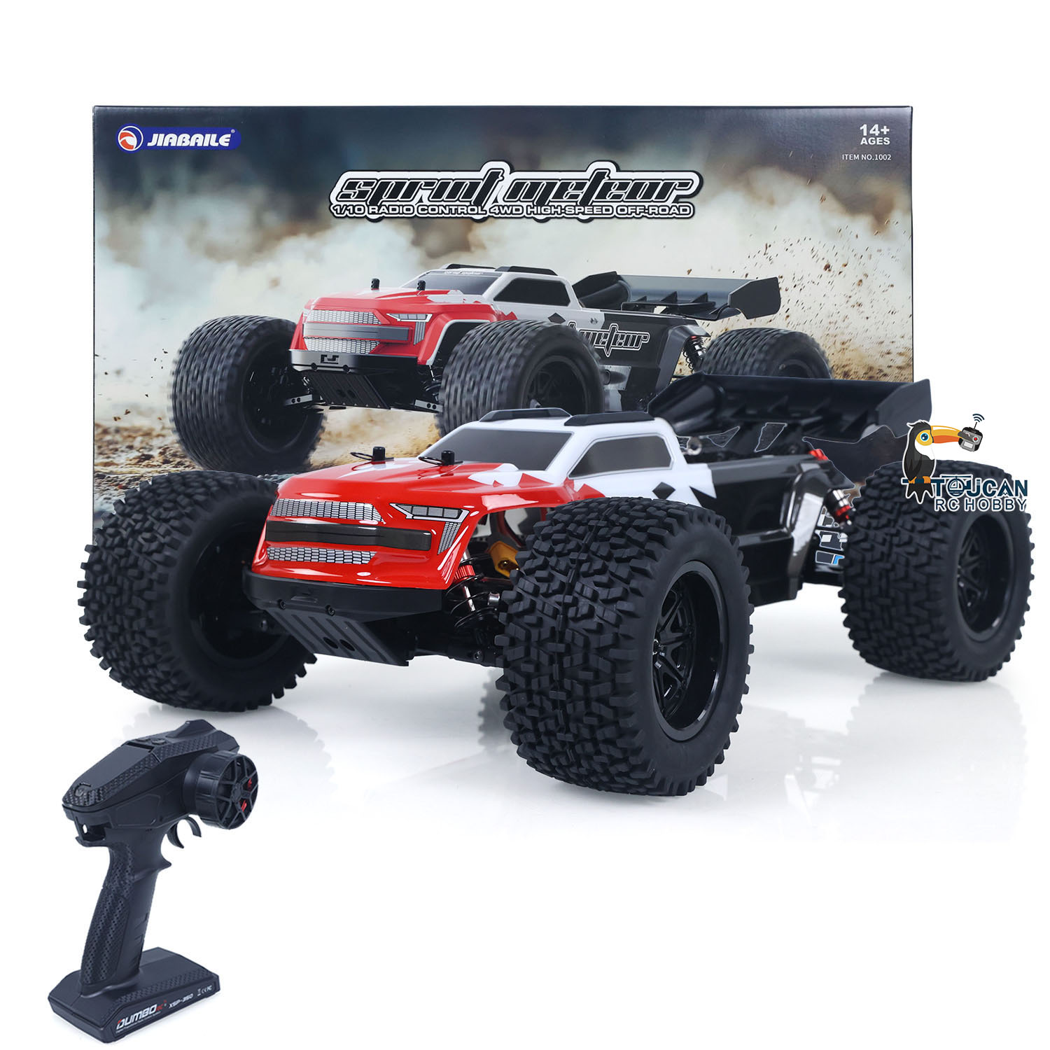 Rc Hobby Grade Car - 1002 1/10 90KM/H Szybki zdalnie sterowany