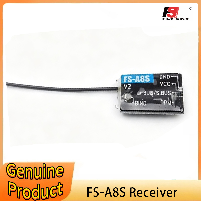 Receiver Sbus 8Ch - FLYSKY FS-A8S V2 2.4G 8-kanałowy Mini