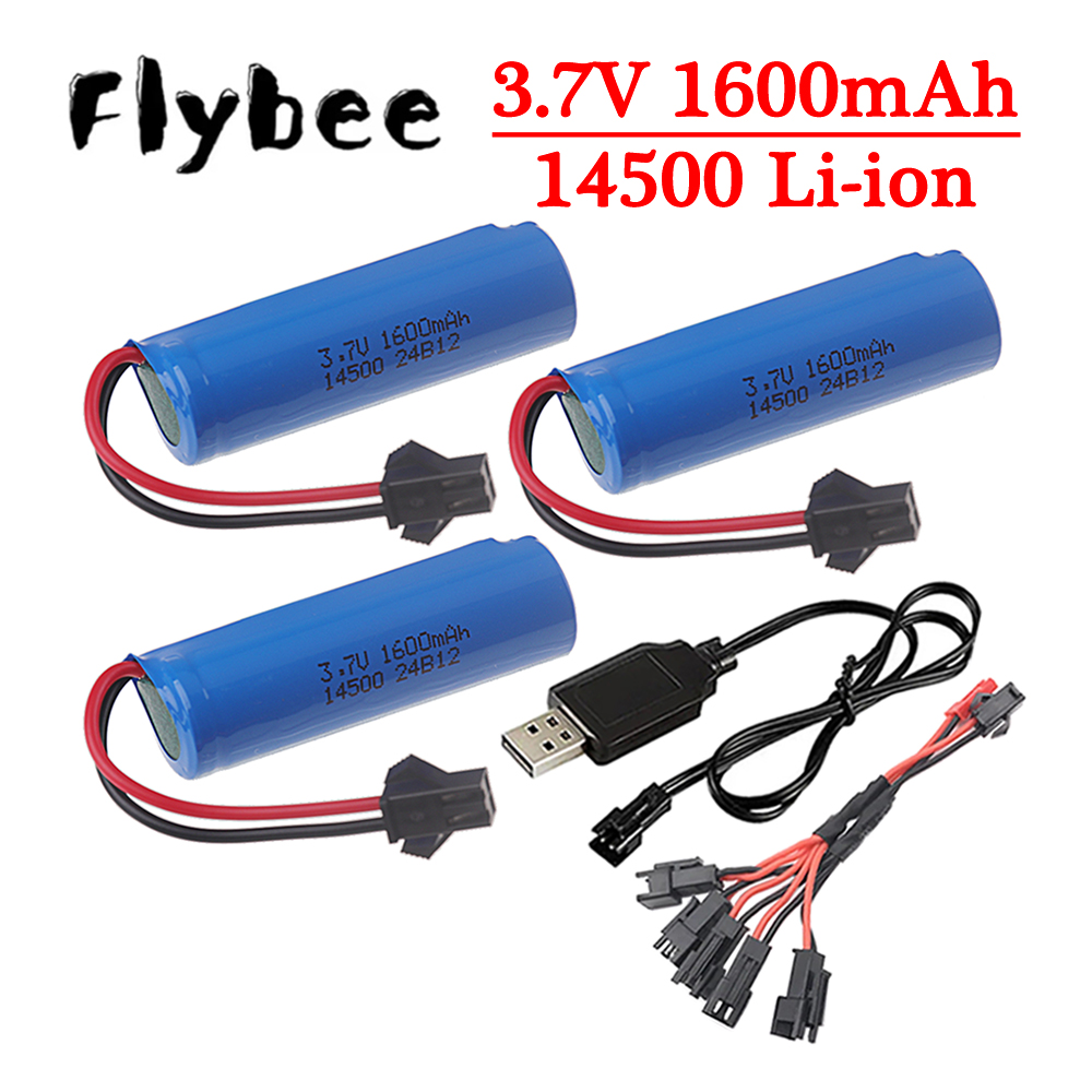 Rc Hobby Vehicles - Oryginalny akumulator Lipo 3,7 V 14500