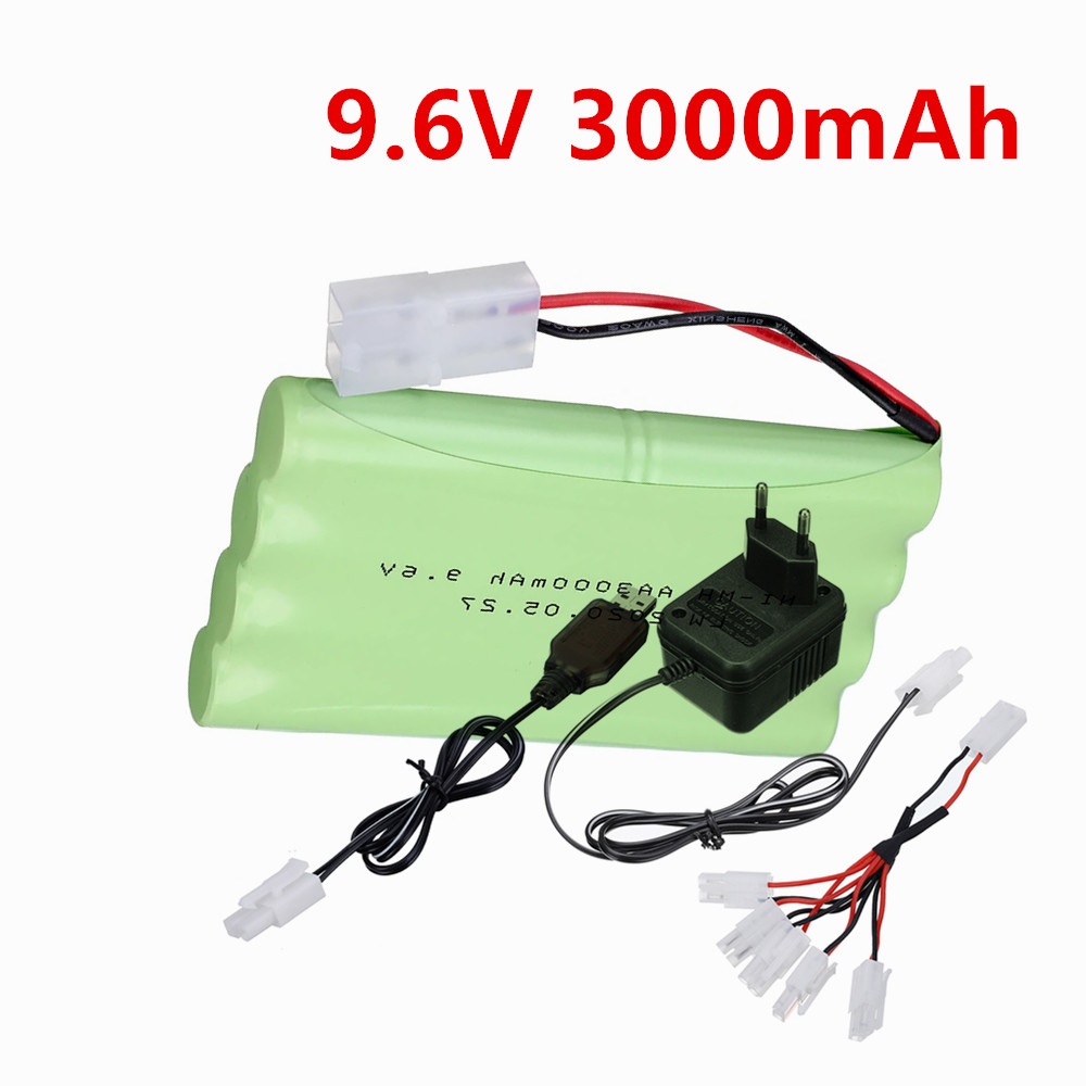 Rc Hobby Model - Akumulator NiMH 9.6V 3000mAh lub ładowarka