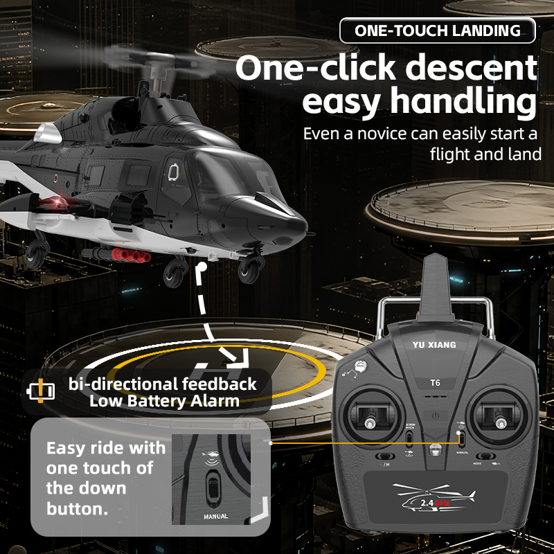 Helikopter RC 2026 New YUXIANG – Rc Hobby Grade Helicopter recenzja i cena