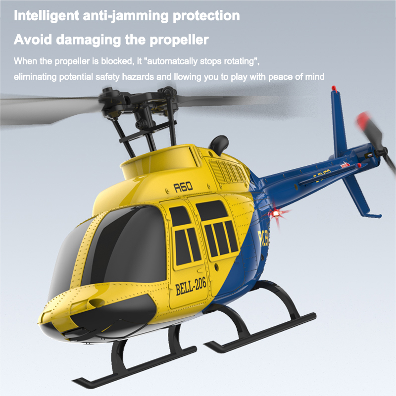 Helikopter RC A60 2.4G z 6-osi – Rc Hobby Grade Helicopter recenzja i cena