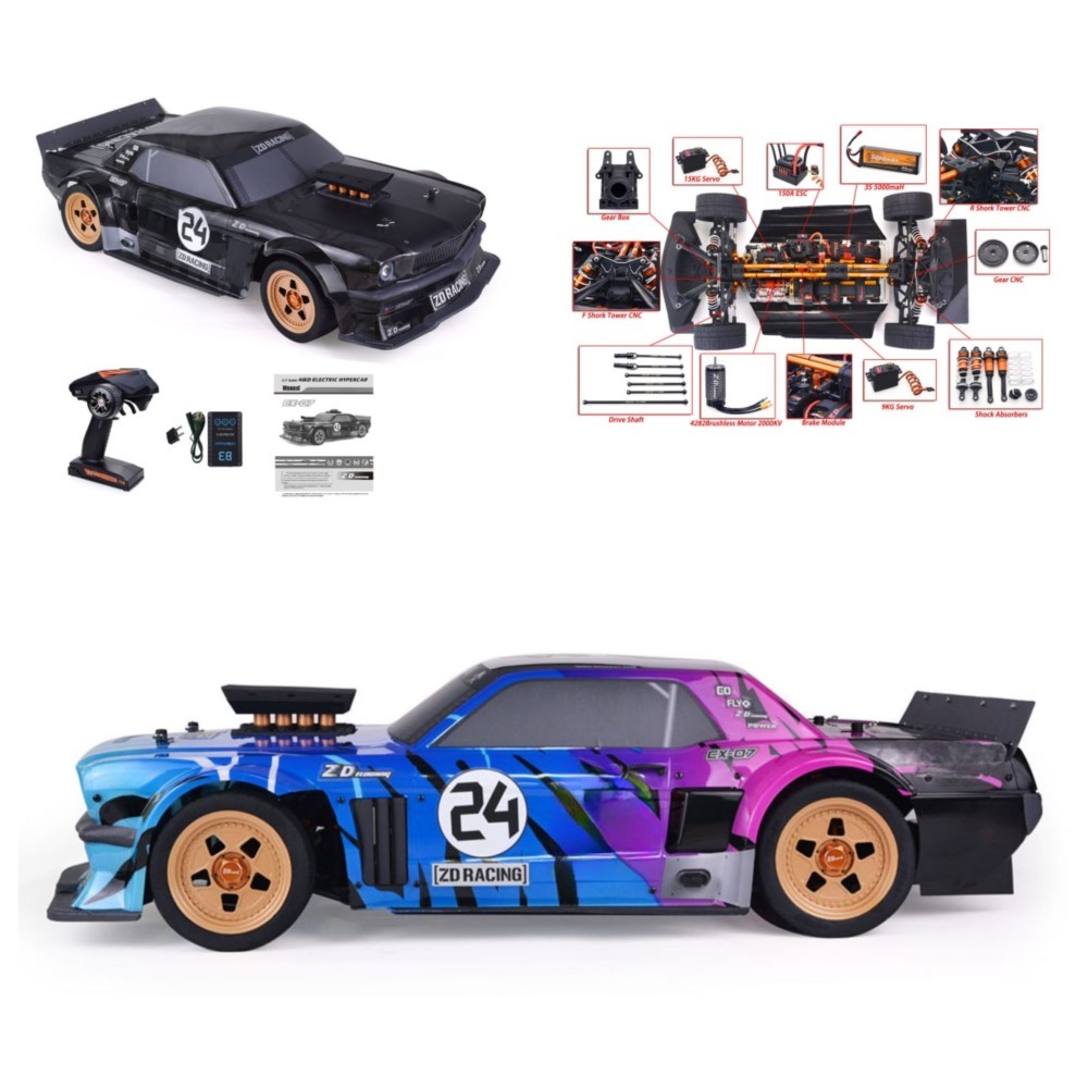 1/7 ZD Racing EX07 RC Samochód – Rc Hobby Grade Car recenzja i cena