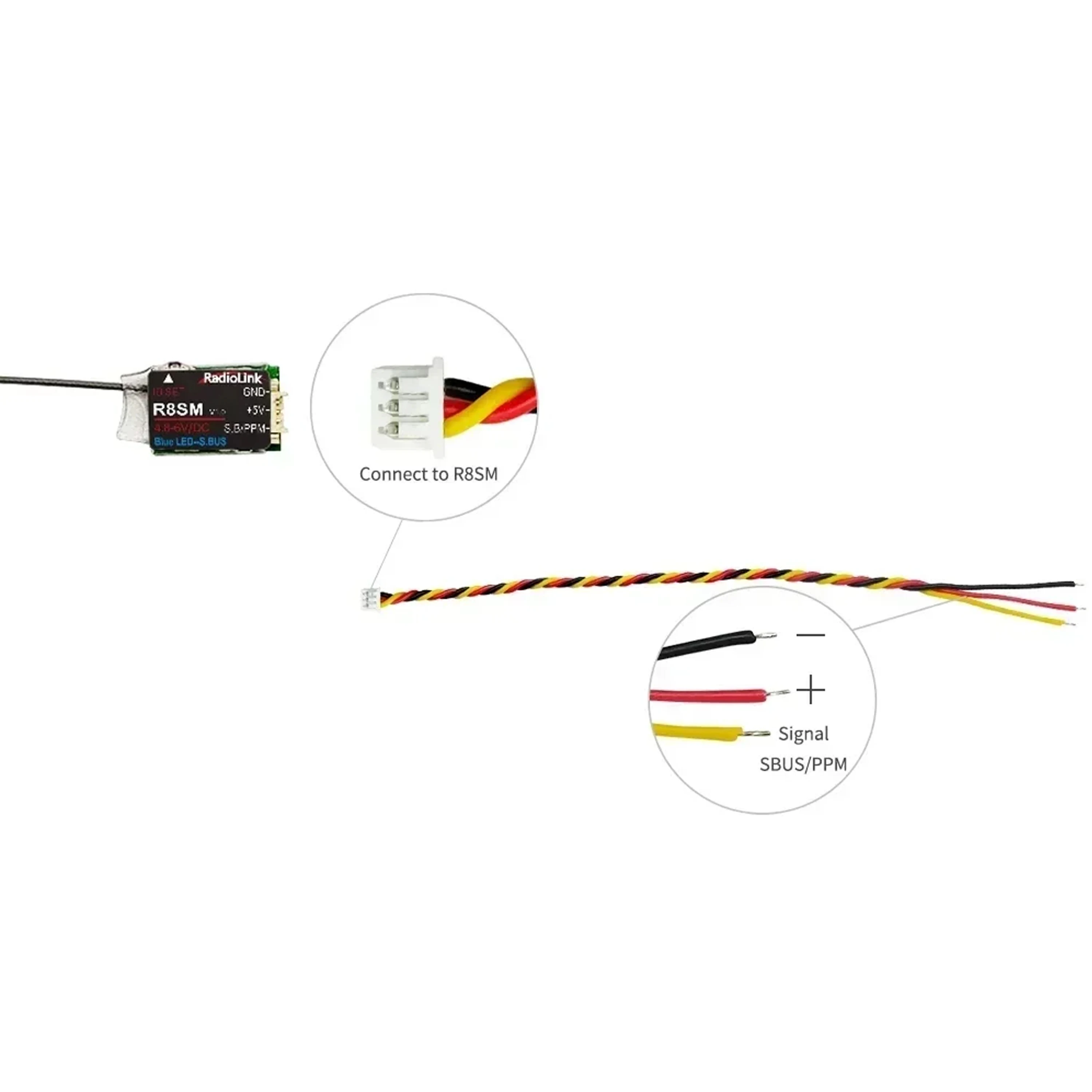 Radiolink R8SM 8-kanałowy mini – Receiver Sbus 8Ch recenzja i cena