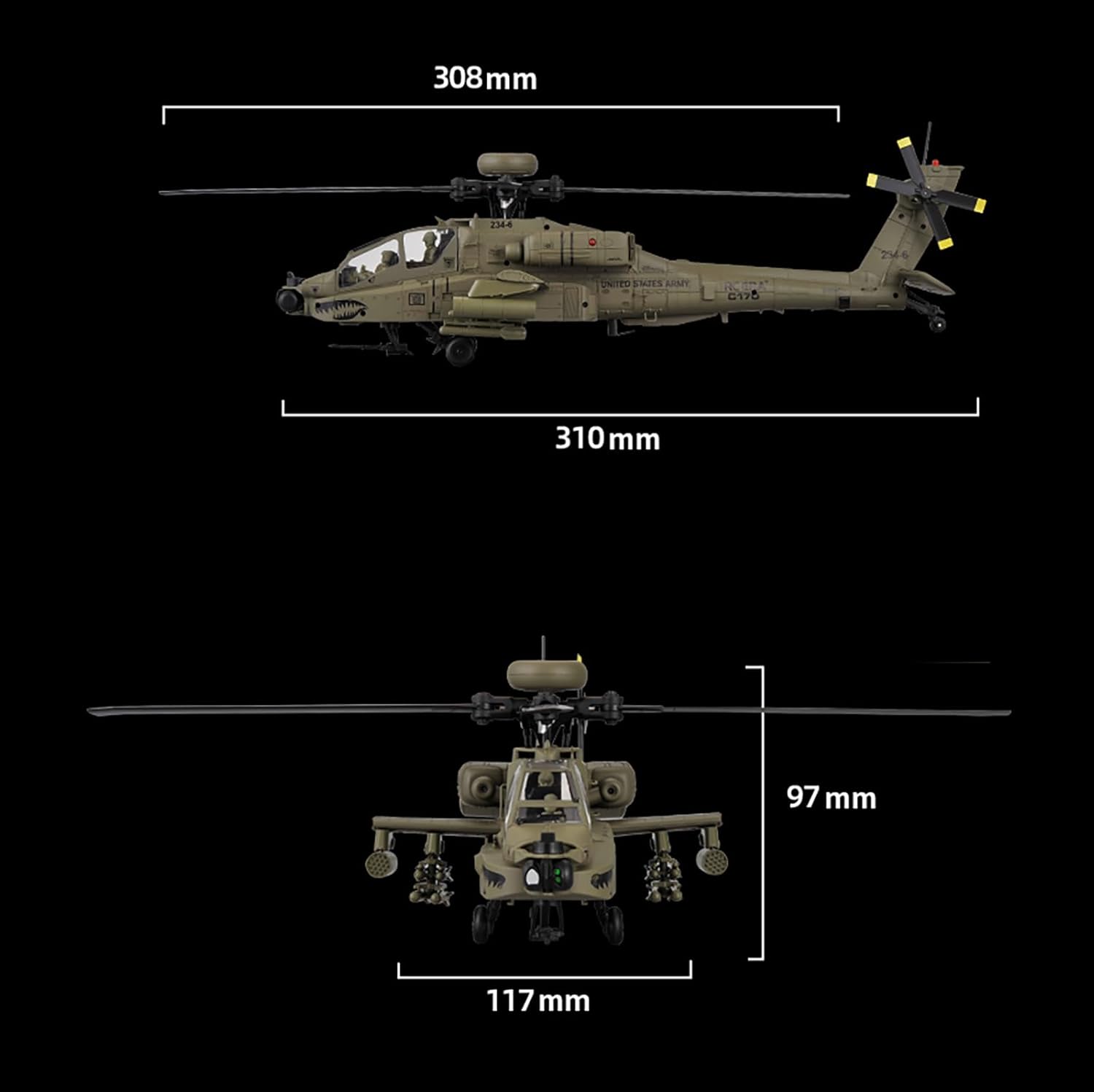 Helikopter zdalnie sterowany 3 – Rc Hobby Grade Helicopter recenzja i cena