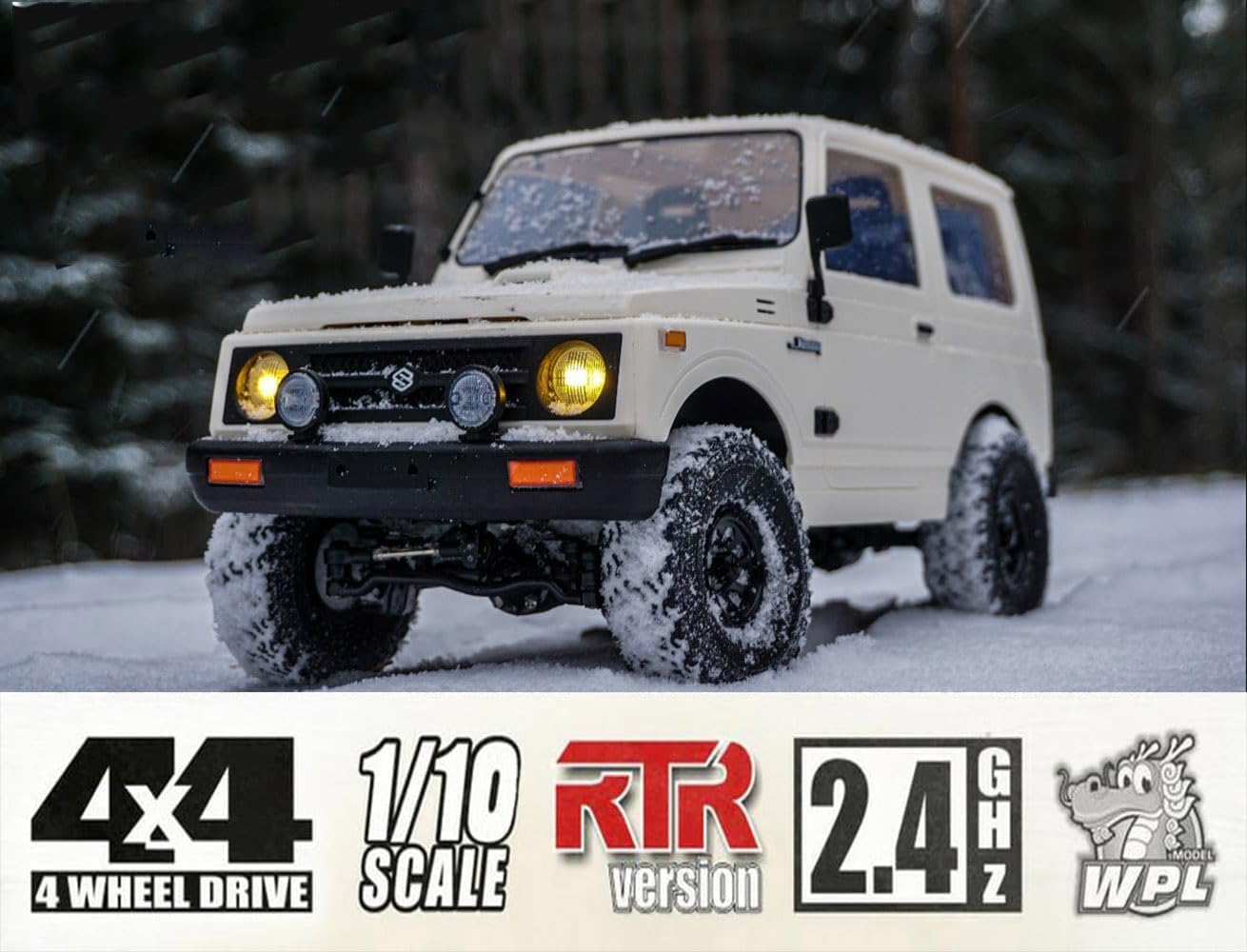 Model terenowego samochodu RC  – Rc Hobby Grade Crawler recenzja i cena