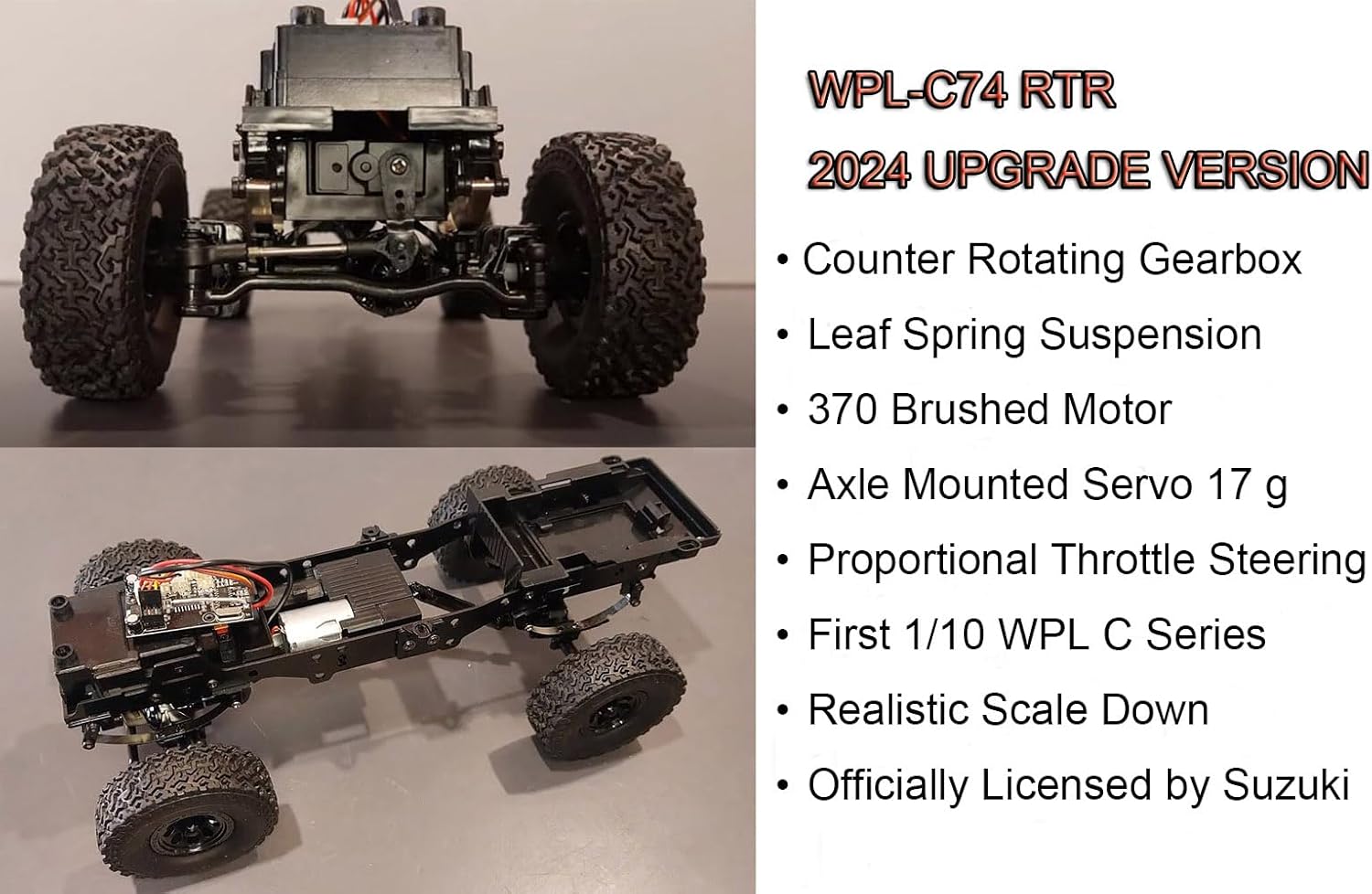 Model terenowego samochodu RC  – Rc Hobby Grade Crawler recenzja i cena
