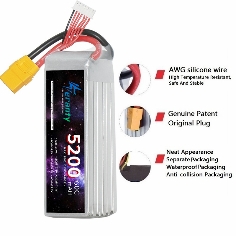 TERANTY 6S 5200mAh Lipo Batter – Rc Hobby Model recenzja i cena