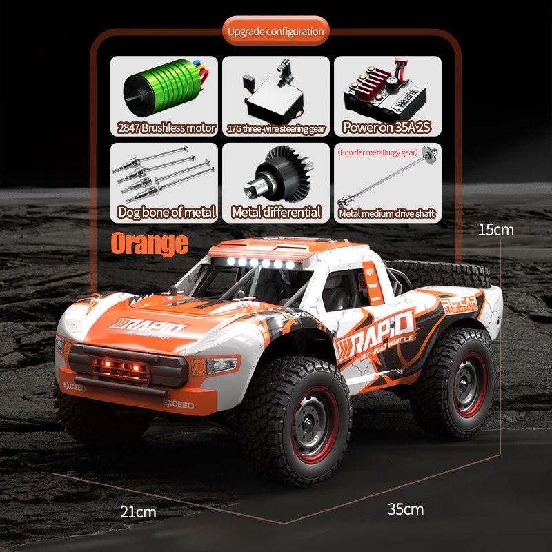 JJRC Q130 1:16 70KM/H 4WD RC C – Rc Hobby Grade Car recenzja i cena