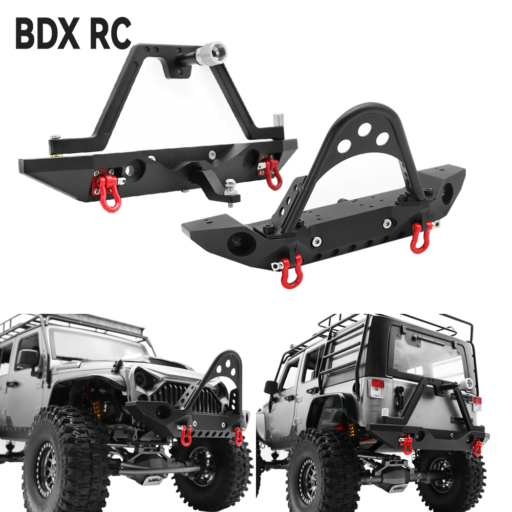 Metalowy przedni tylny zderzak – Rc Hobby Grade Crawler recenzja i cena