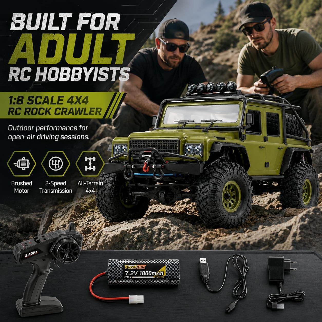 Zdalnie Sterowany Samochód Ter – Rc Hobby Grade Crawler recenzja i cena