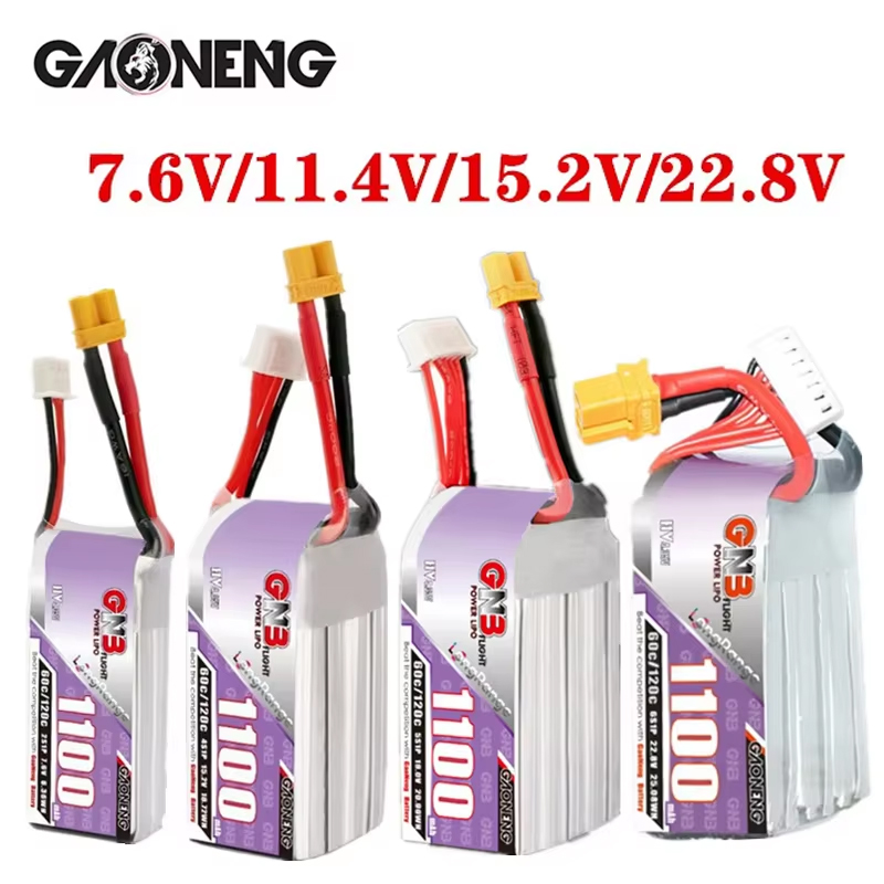 GNB 1100mAh 2S 3S 4S 6S 60C/12 – Lipo Battery 4S recenzja i cena