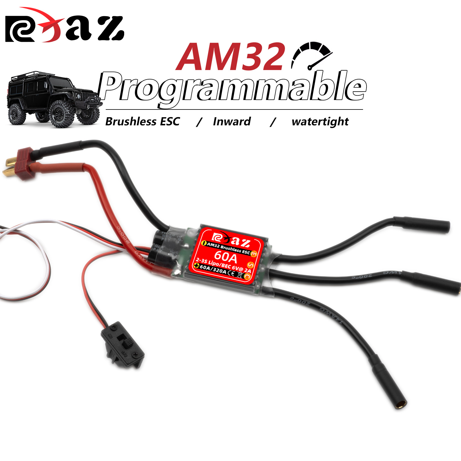 RCXAZ AM32 60A Bezszczotkowy R – Rc Submarine Water recenzja i cena