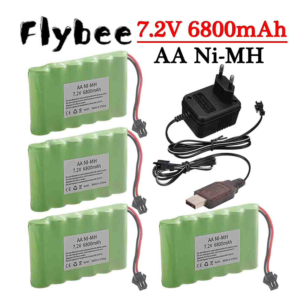 Akumulator Ni-MH 7.2V 6800mAh  – Rc Hobby Vehicles recenzja i cena