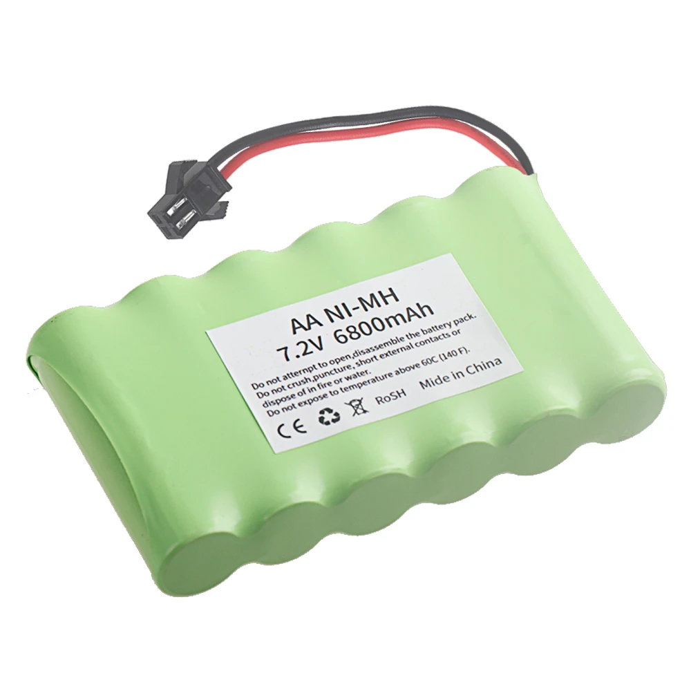 Akumulator Ni-MH 7.2V 6800mAh  – Rc Hobby Vehicles recenzja i cena