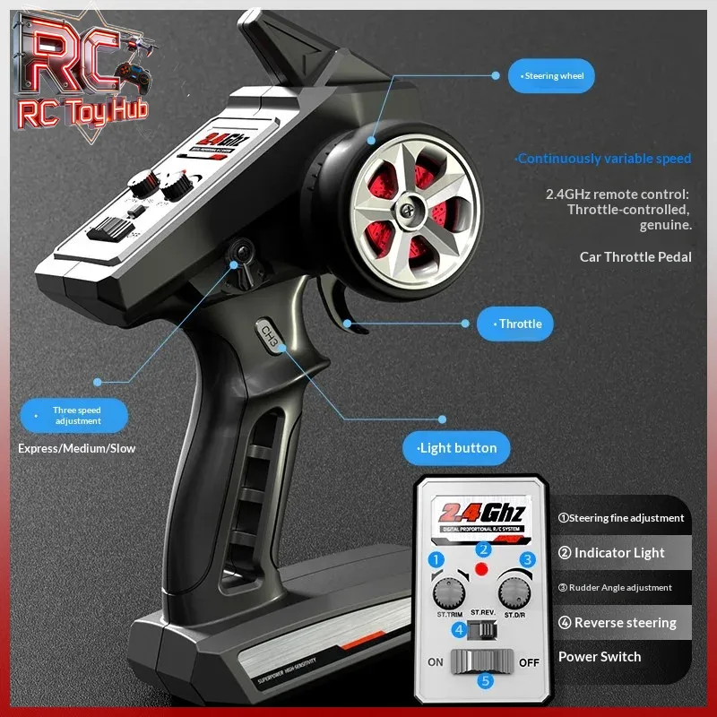 Bezszczotkowy samochód RC 4WD, – Rc Hobby Grade Car recenzja i cena