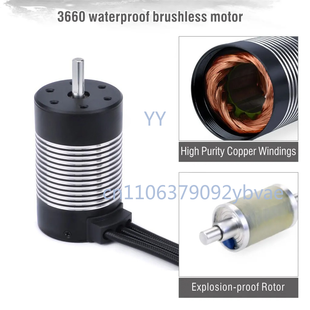 Wodoodporny silnik bezszczotko – Brushless Motor 3650 recenzja i cena
