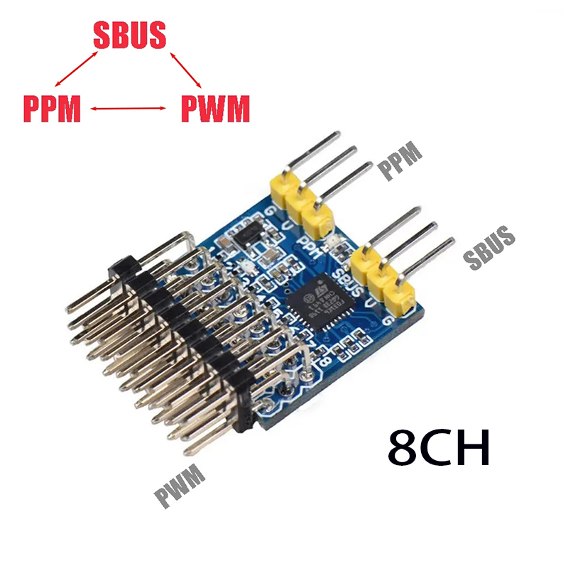 8CH PWM PPM SBUS Adapter konwe – Receiver Sbus 8Ch recenzja i cena